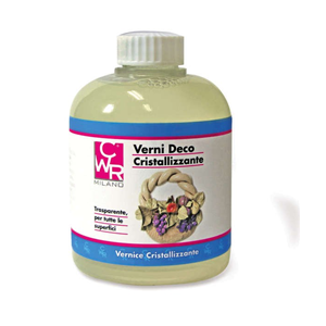 VERNICE DECO TRASPARENTE CRISTALLIZZANTE FLACONE 300 ML.