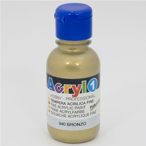 TEMPERA ACRILICA BRONZO CMP 125 ML.