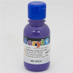 TEMPERA ACRILICA VIOLA CMP 125 ML.