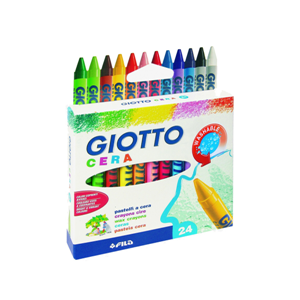 PASTELLI A CERA GIOTTO CF. 24 PZ. FILA