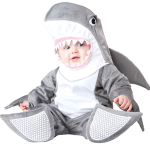 COSTUME INCHARACTER SILLY SHARK TOP QUALITY DELUXE 18/24 MESI