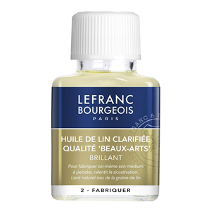 OLIO DI LINO CHIARIFICATO PITTURA A OLIO 75 ML LEFRANC & BOURGEOIS