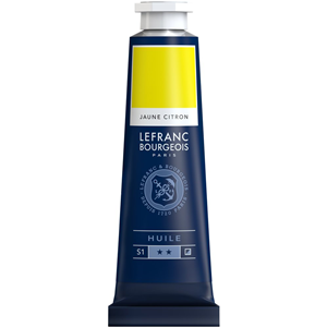 TUBO COLORI A OLIO QUALITA' FINE GIALLO LIMONE 40 ML LEFRANC & BOURGEOIS