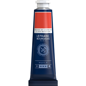 TUBO COLORI A OLIO QUALITA' FINE ROSSO DI CADMIO CHIARO 40 ML LEFRANC & BOURGEOIS